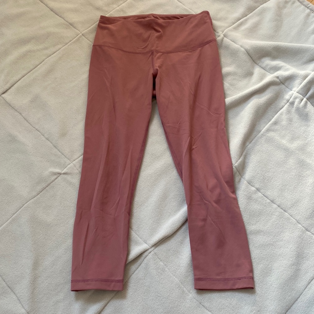 Blush Cropped Leggings